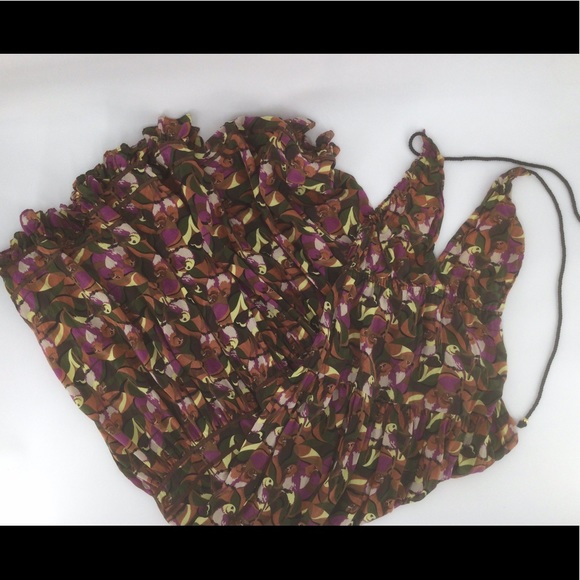 MODA International XS / S Maxi Halter Top 🦜Dress - Picture 9 of 16